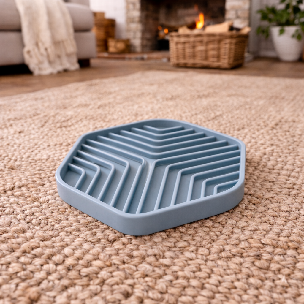 CalmHex Ridge Lick Mat