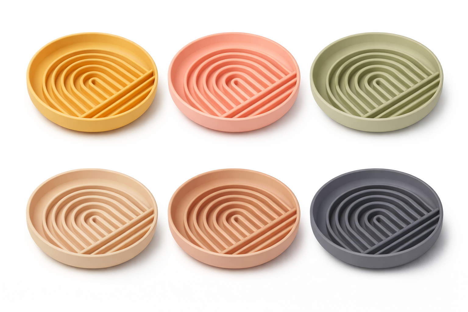 CalmWave Deep-Groove Lick Bowl