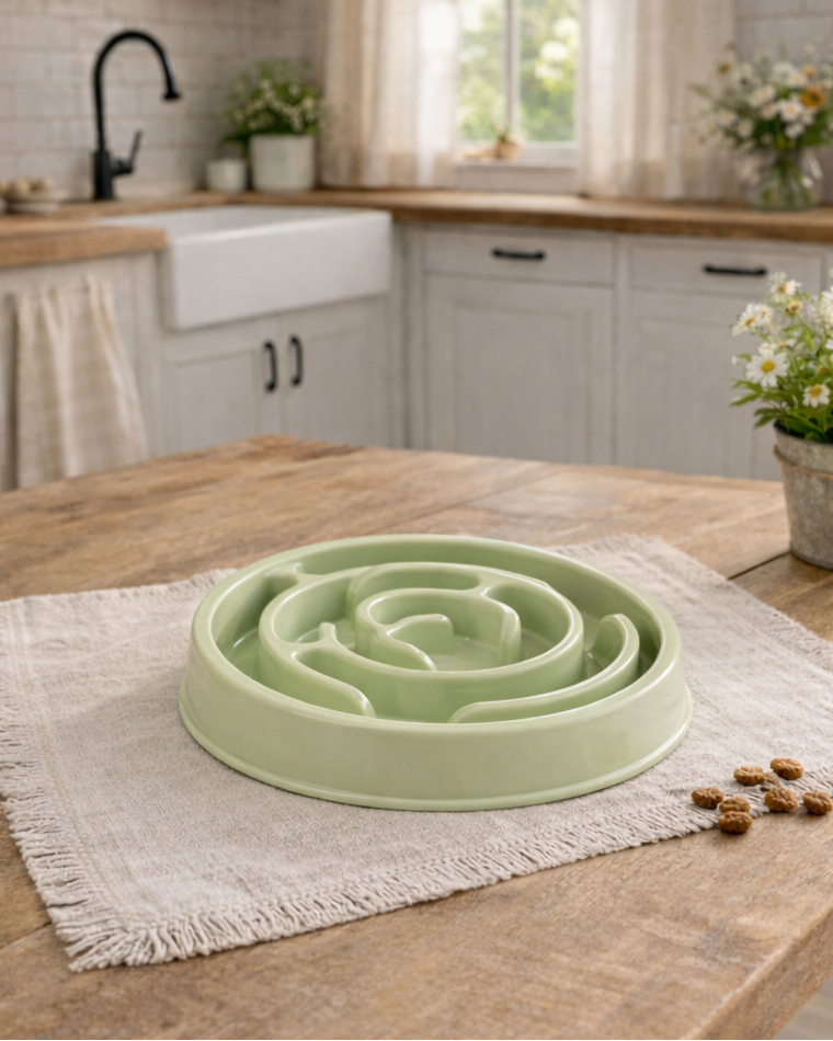 SlowFlow Anti-Gulp Bowl