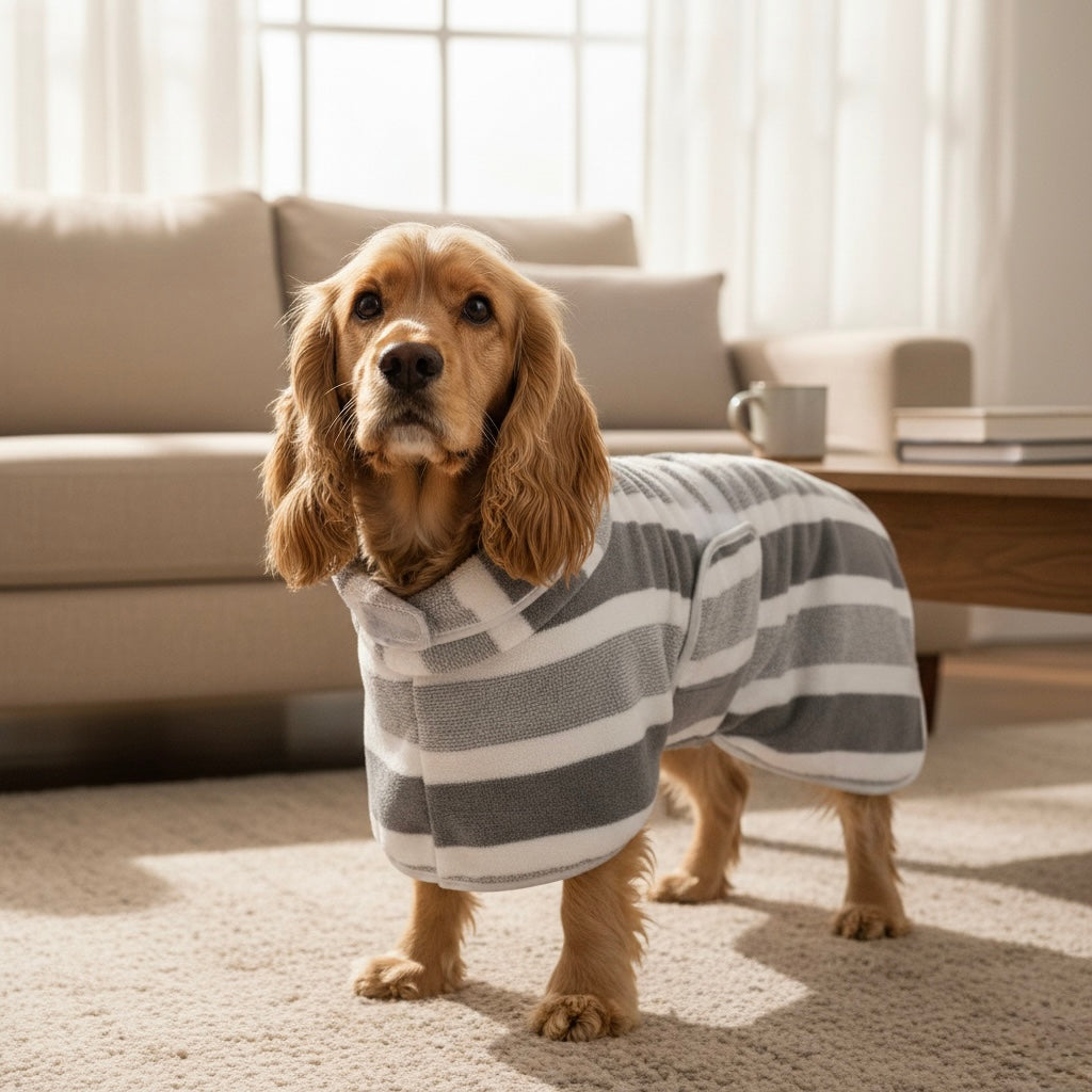 DryCalm Absorbent Dog Robe