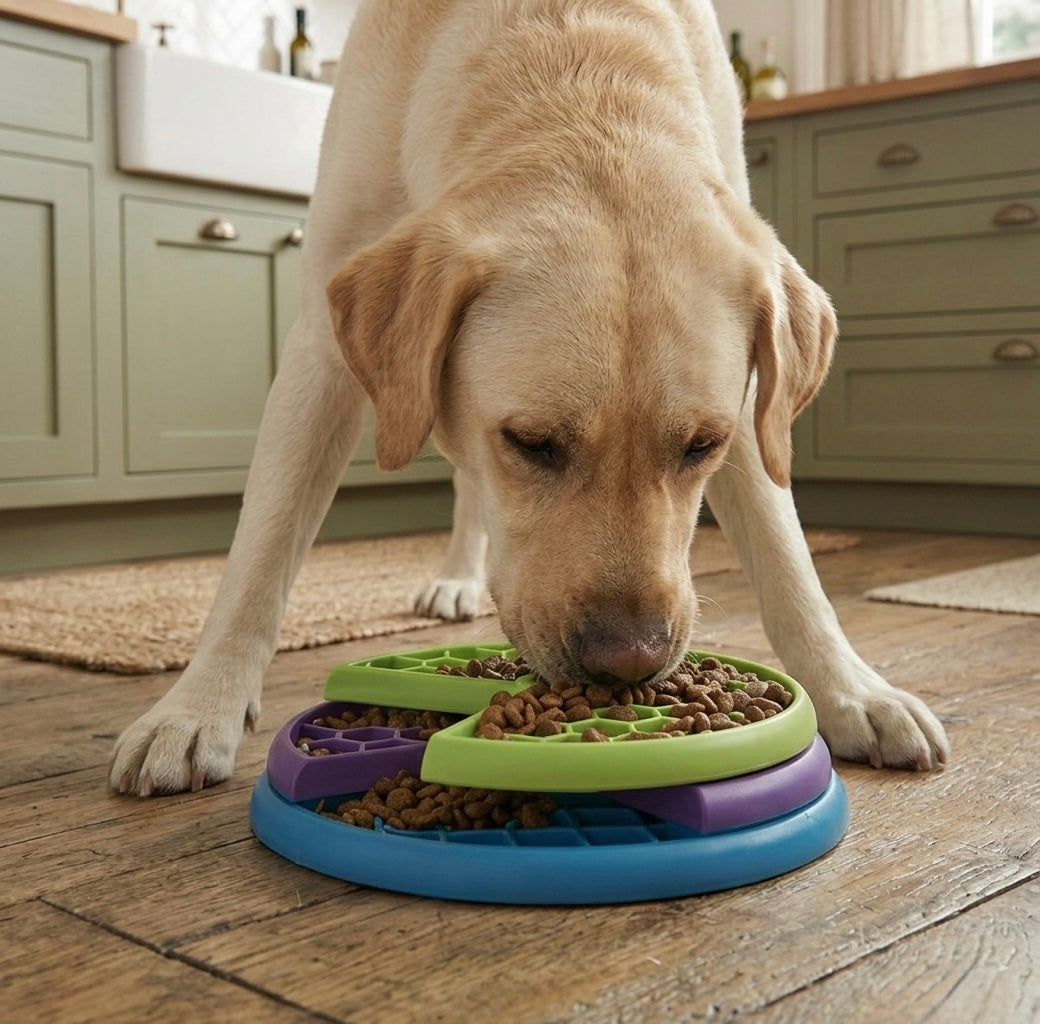 MindMaze 3-Tier Puzzle Feeder